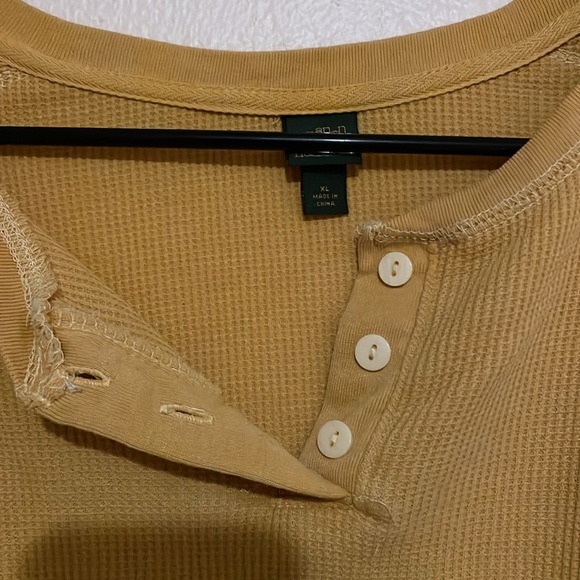 WILD FABLE Waffle Cropped Long-Sleeve Top - Picture 2 of 3